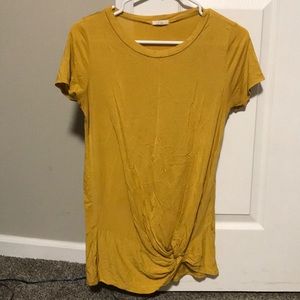 Boutique tie front shirt